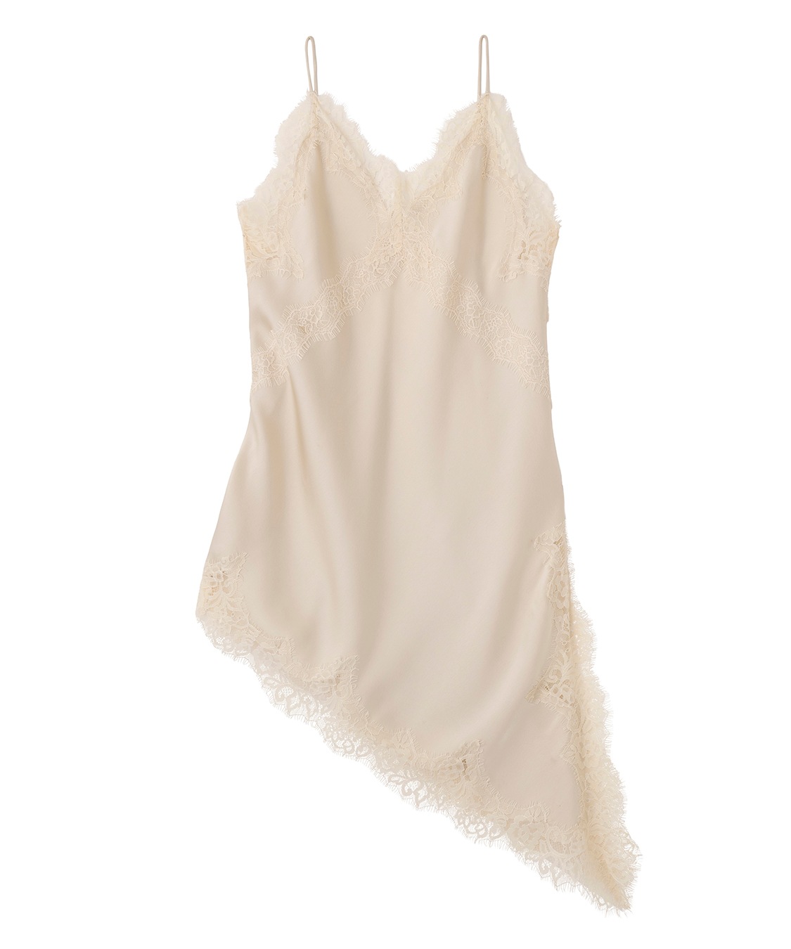 COCODEAL レーストリムサテンキャミソール 76218389|apricot online shop