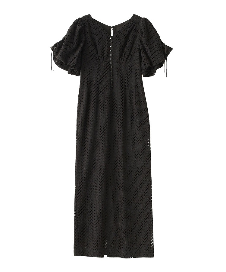 COCODEAL バルーンスリーブレースワンピース SALE】COCODEAL バルーンスリーブレースワンピース 75215351