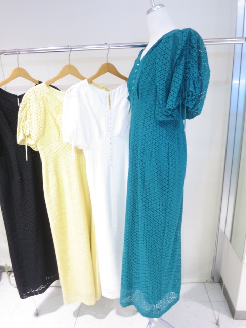 SALE】COCODEAL バルーンスリーブレースワンピース 75215351