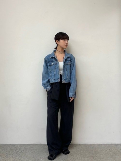 アンヌーク　anuke Short Denim Jacket anuke ＼SALE30%OFF／即日発送(火曜除く)/anuke アンヌーク