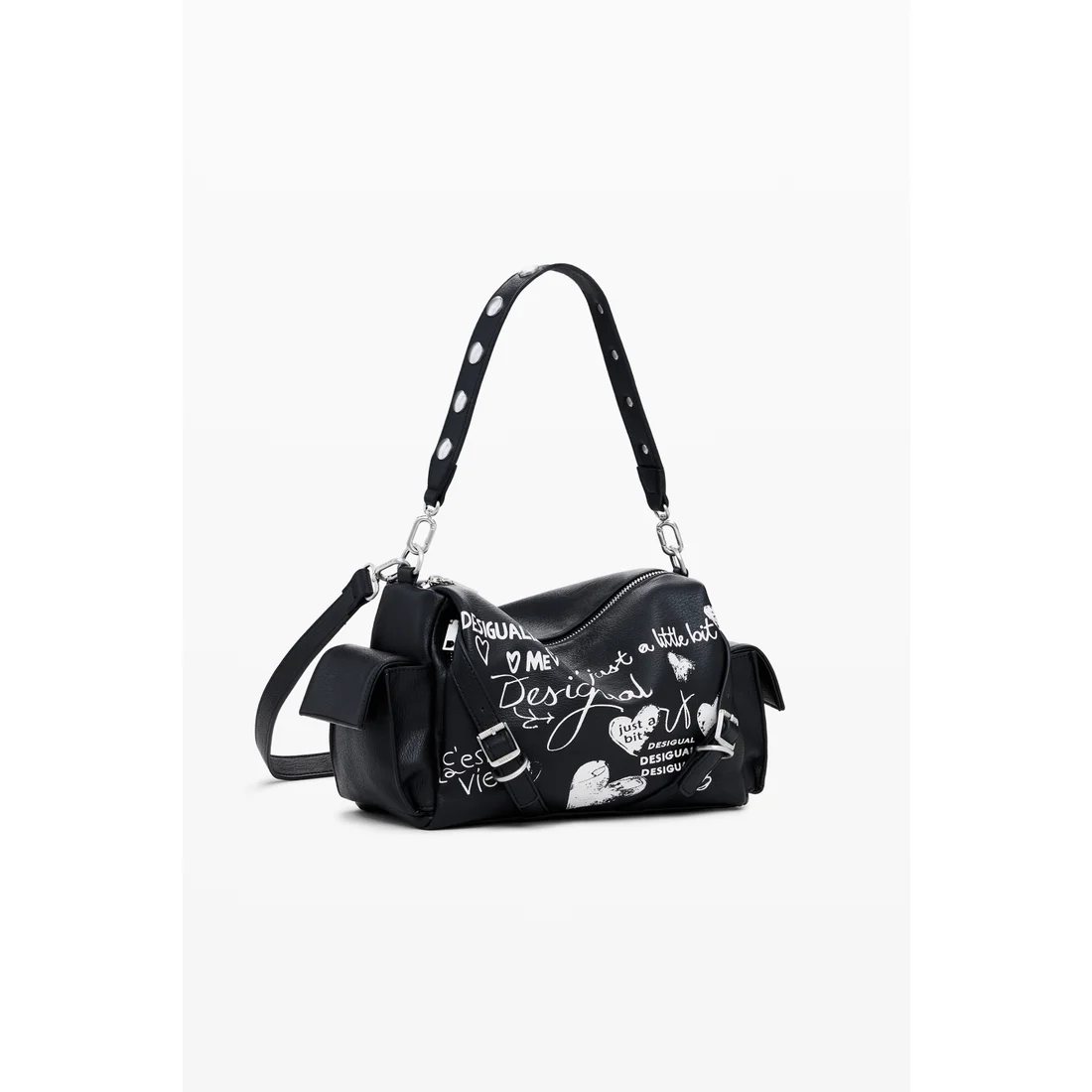 未使用⭐タグ付き　Desigual × Maitrepierre デシグアル Desigual Maitrepierre レザー ショルダーバッグ