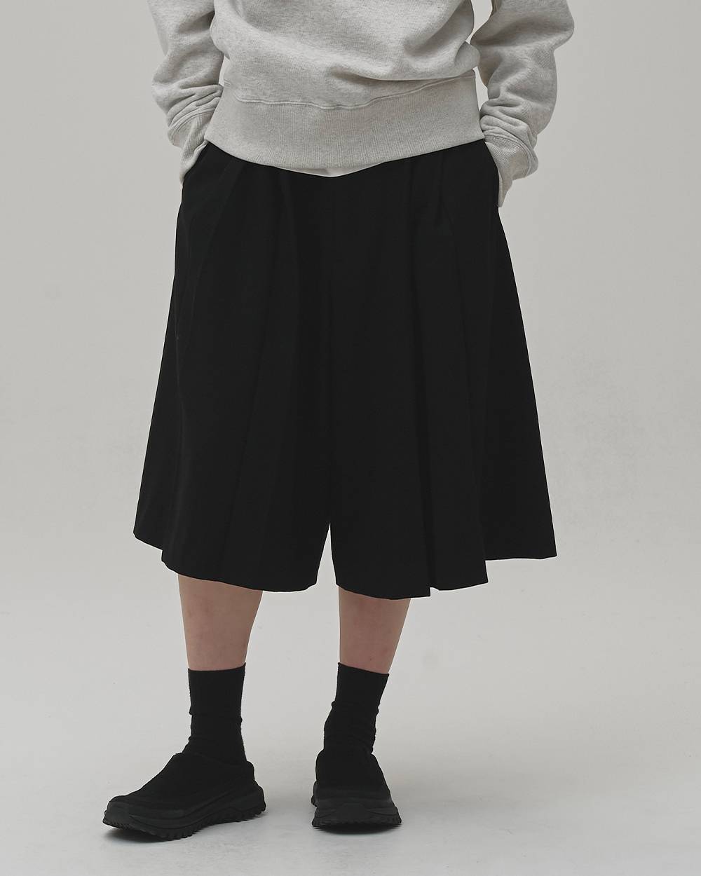 TODAYFUL Pleats Bermuda Pants 12620707|apricot online shop