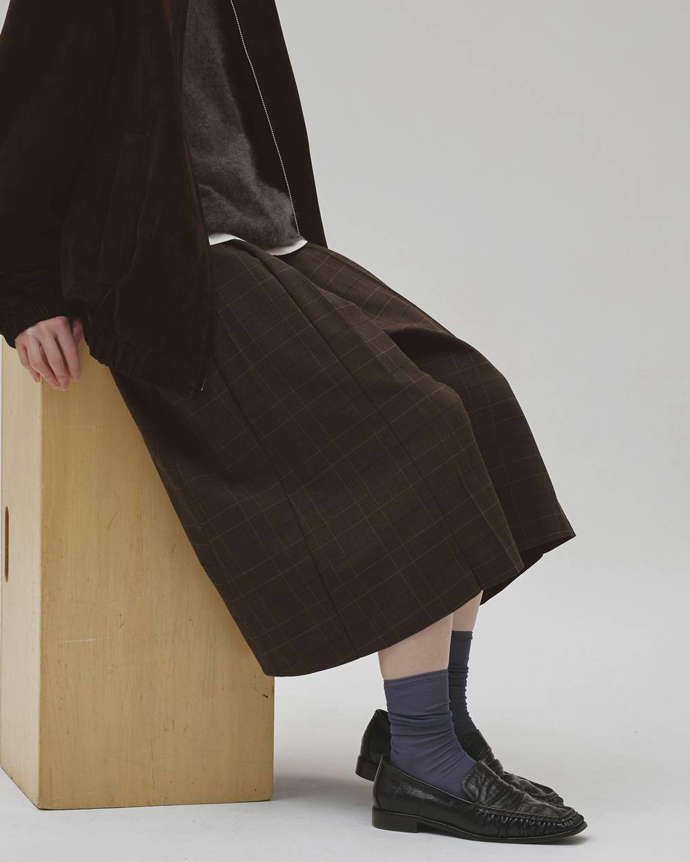 TODAYFUL Pleats Bermuda Pants 12620707|apricot online shop