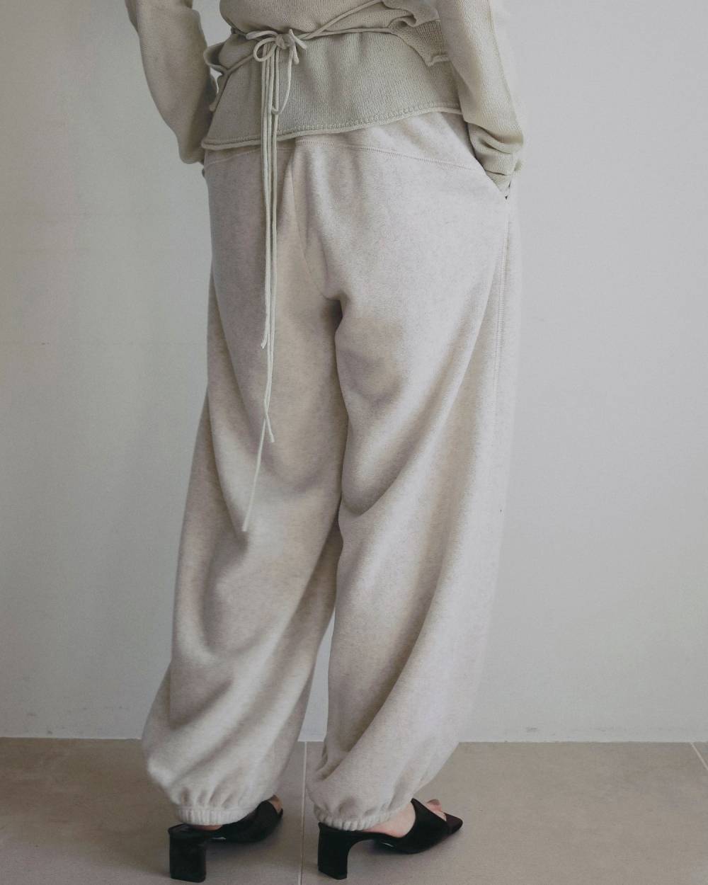anuke Fleece Rough Pants 62620712|apricot online shop