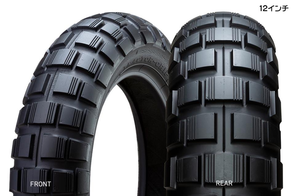IRC(井上ゴム) IRC 120/80-12 65J TG フロント TL 329561｜バイク