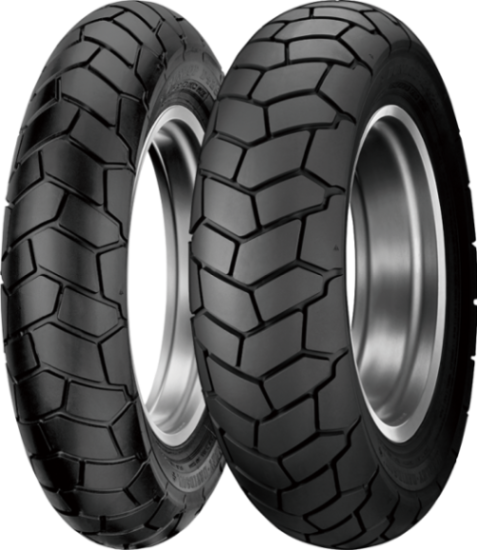 DUNLOP 150/80-16 タイヤ 1996-2013 Yamaha Royal Star Dunlop D404 White Wall Tire Set
