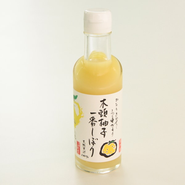 木頭柚子一番搾り200ml