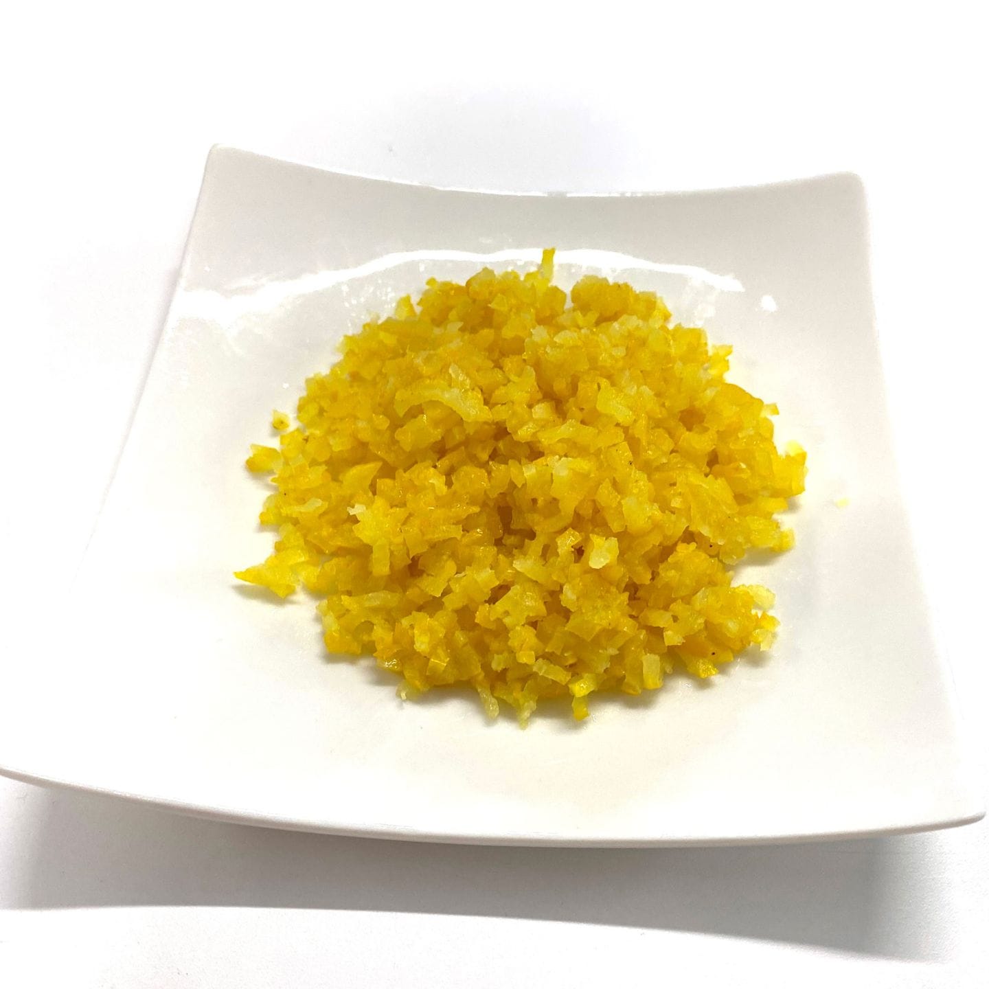 【冷凍】木頭ゆず果皮2mmダイスカット1㎏パック