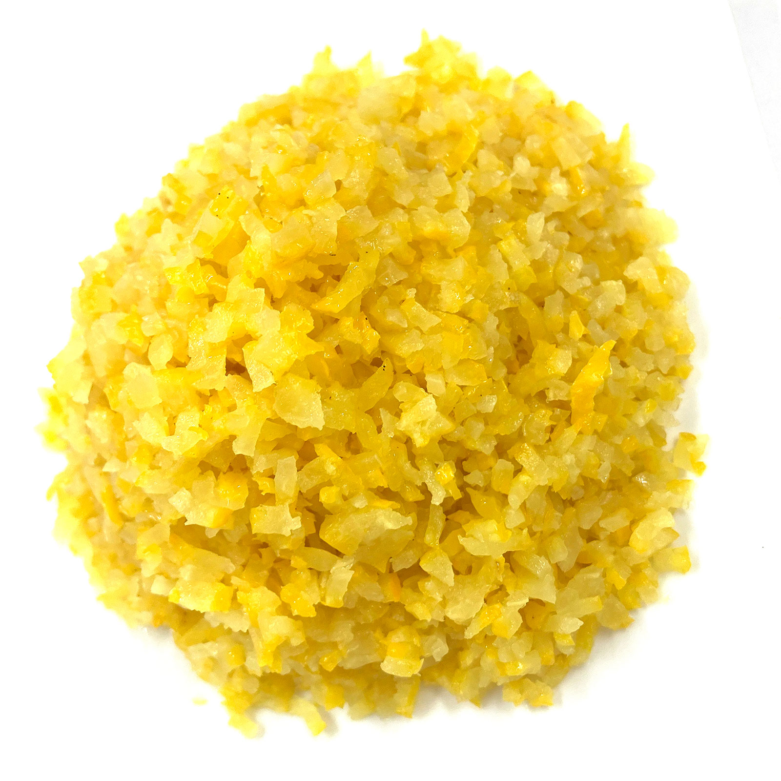 【冷凍】木頭ゆず果皮2mmダイスカット1㎏パック