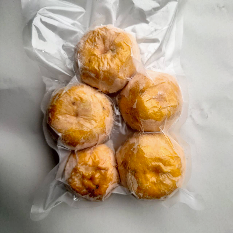 【冷凍】木頭ゆず大玉(黄玉)・1㎏(5～6玉)