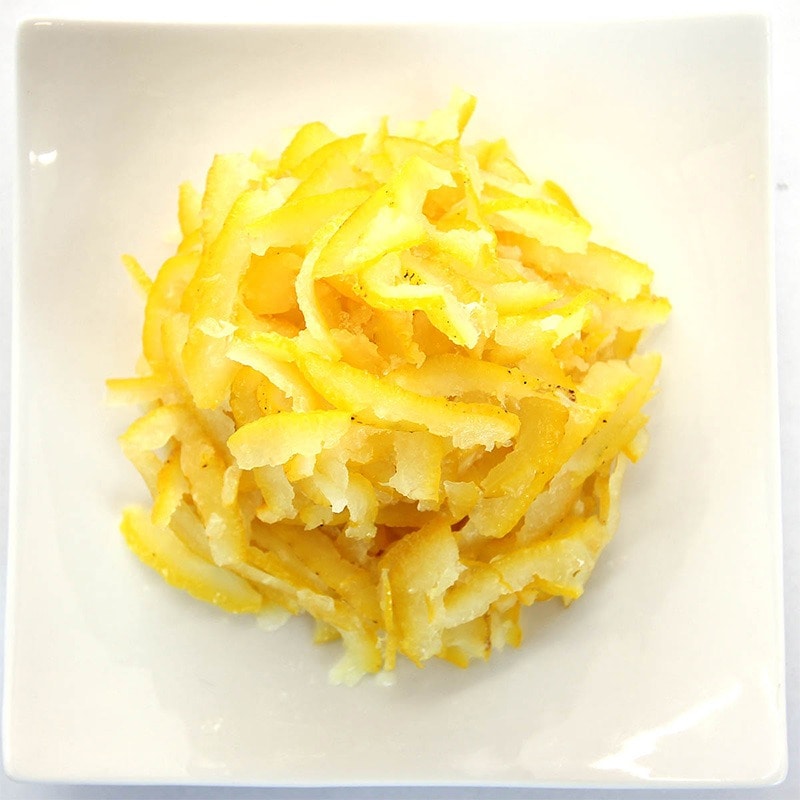 木頭柚子　果皮スライス（2mm） (冷凍) 12kg(1kg x 12袋)　[要冷凍]