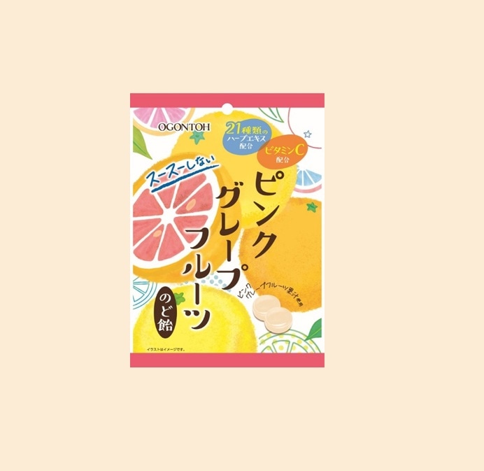 ピンクグレープフルーツのど飴