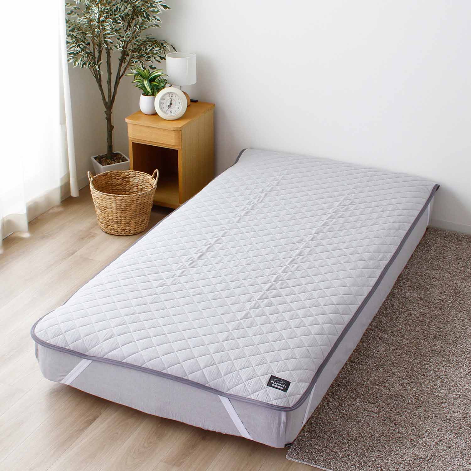 Bio:QUEEN シングルサイズ 敷きパッド　yosaになる前の社名です Bio:QUEEN シングルサイズ 敷きパッド yosaになる前の社名です