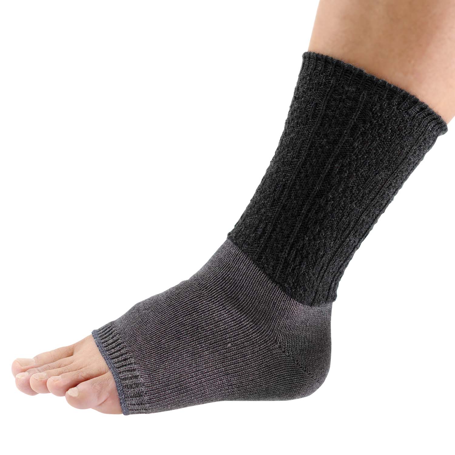 足首保温サポーター ロングタイプ