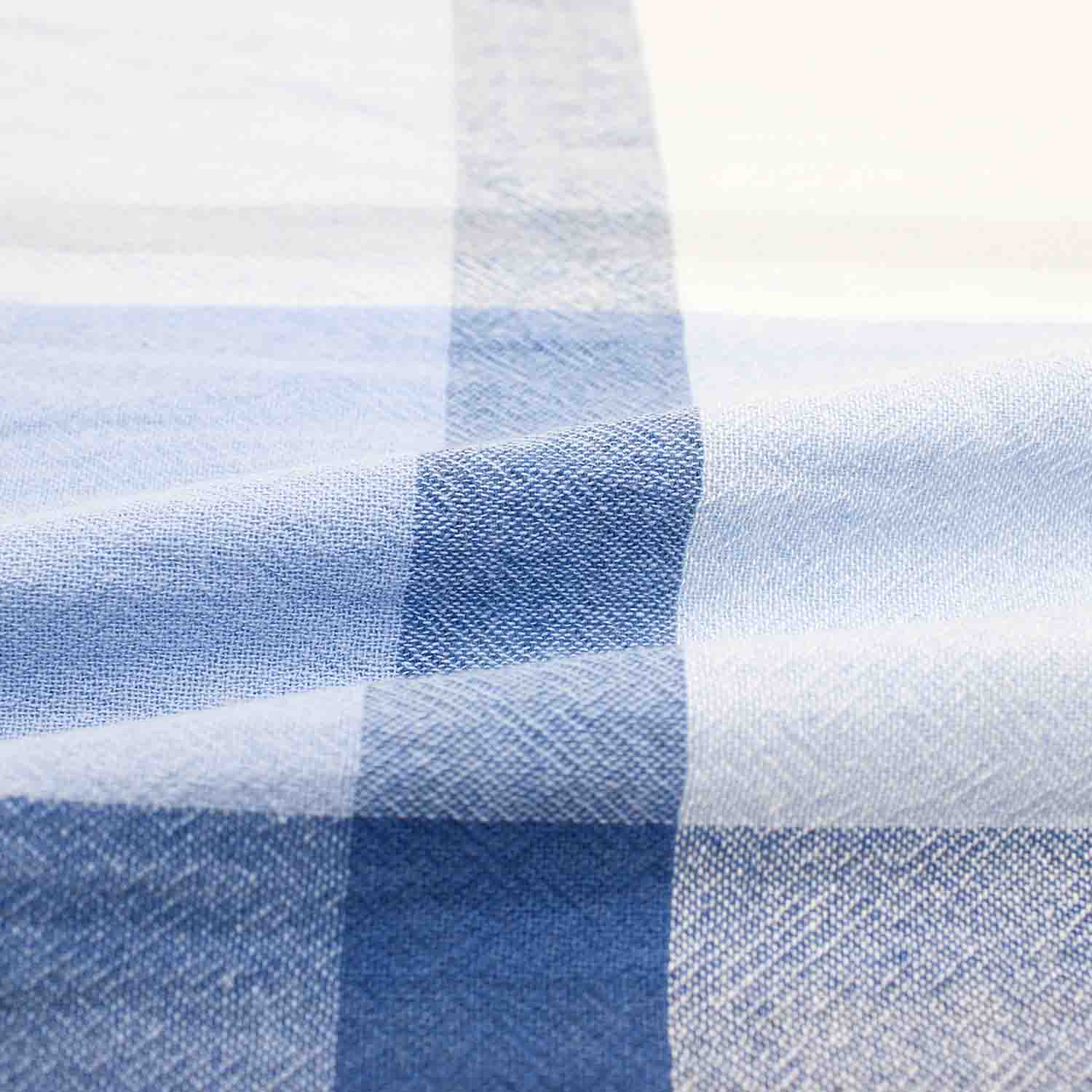 先染洗いざらし 綿100% チェック 掛ふとんカバー ビルン