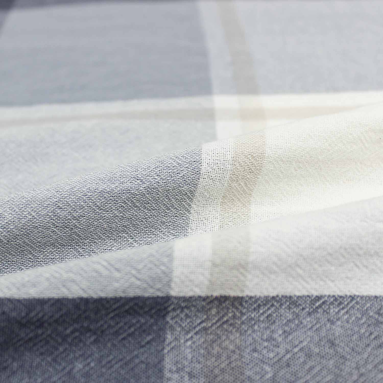 先染洗いざらし 綿100% チェック 掛ふとんカバー ビルン