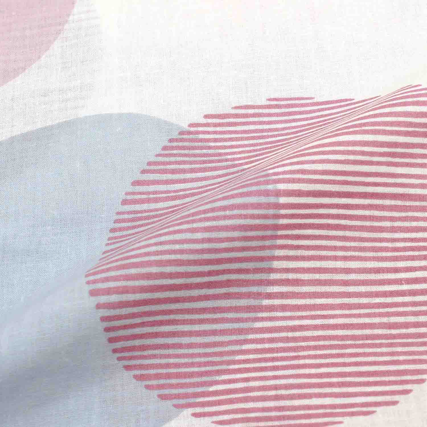 両サイドファスナー 掛ふとんカバー 綿100％ ピンク グリーン ドット