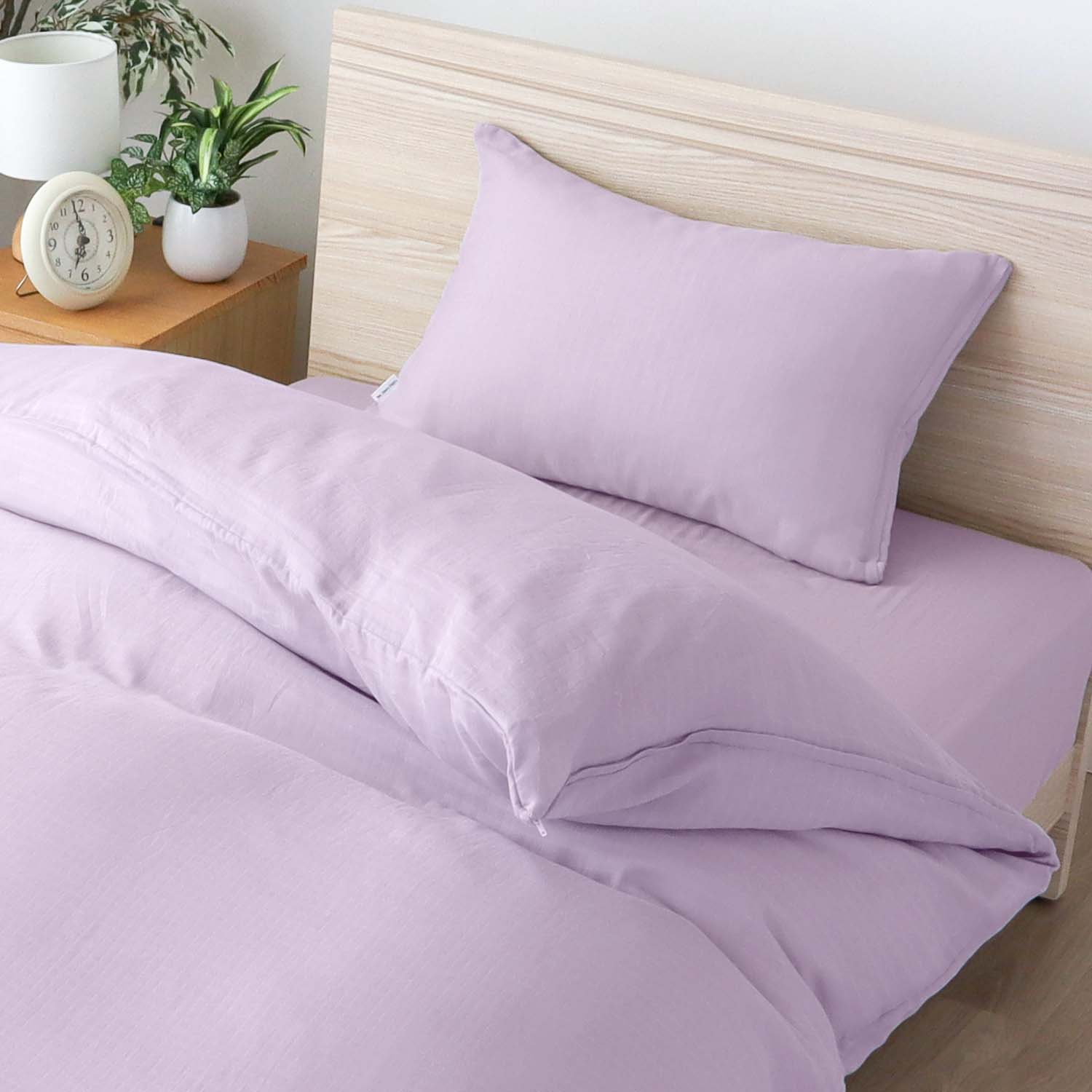 SEK抗菌防臭加工 ピロケース 二重ガーゼ 無地 テンポ