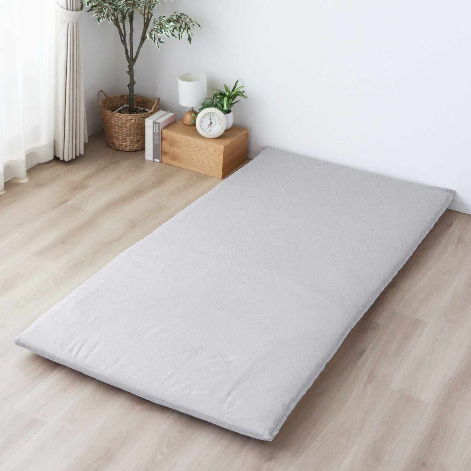 SEK抗菌防臭加工 敷ふとんカバー 二重ガーゼ 無地 テンポ