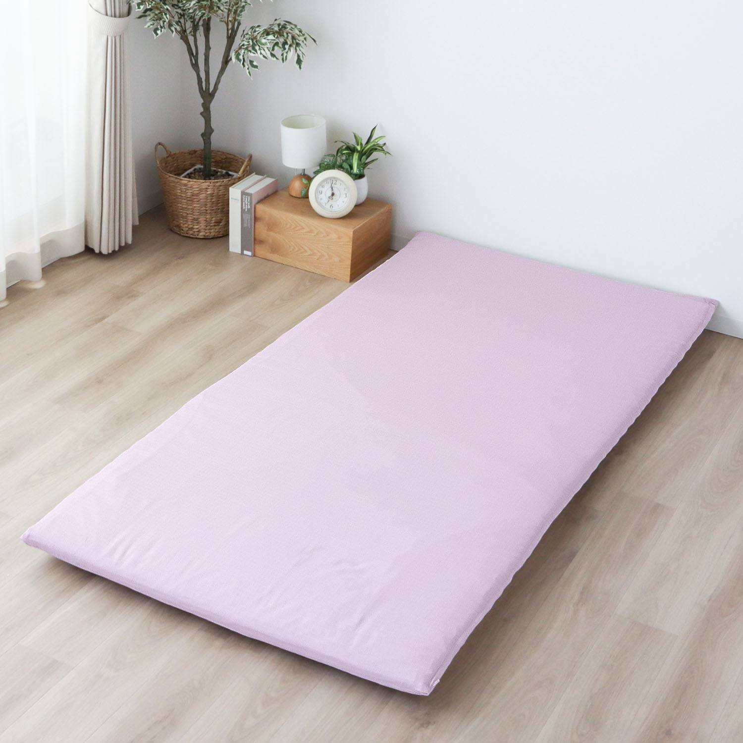 SEK抗菌防臭加工 敷ふとんカバー 二重ガーゼ 無地 テンポ