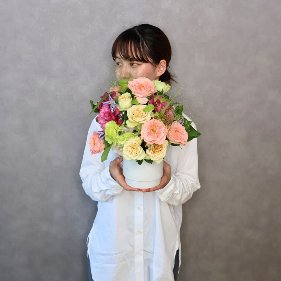 お祝いアレンジメント花M