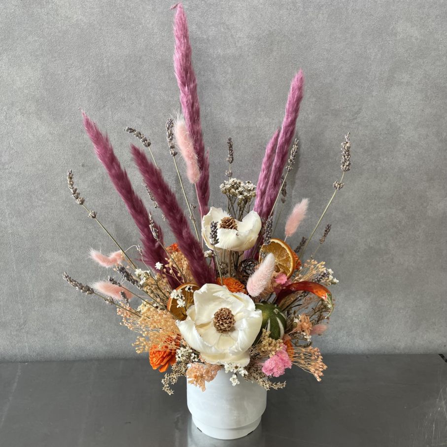 ドライフラワーアレンジ
