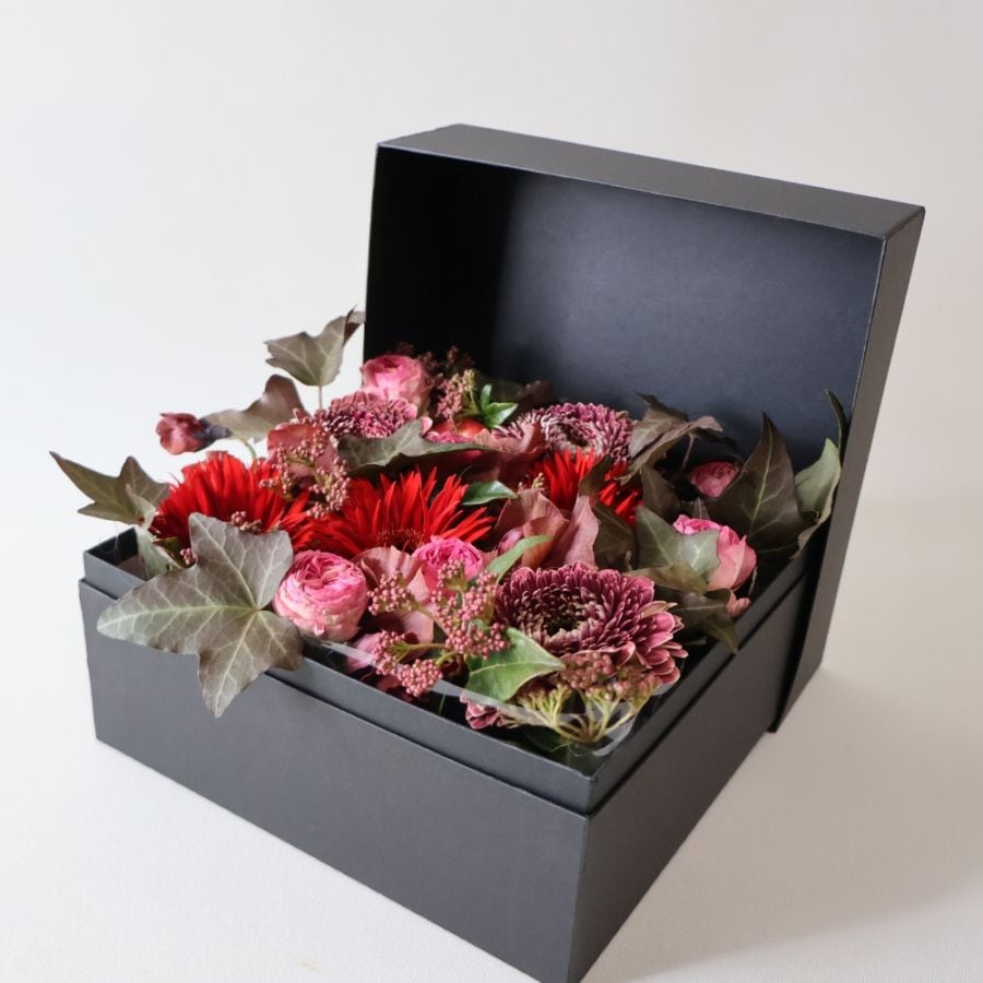 ［２月限定］バレンタインBOXアレンジメント