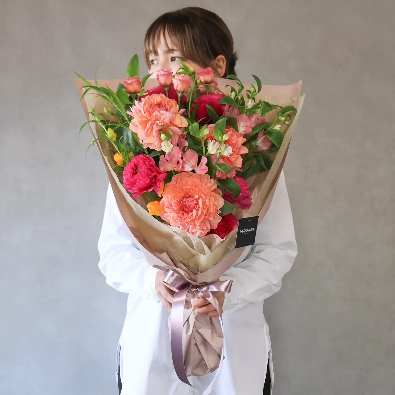 お祝い花束 Mサイズ 【ロング】