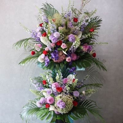 お祝いスタンド花(2段）