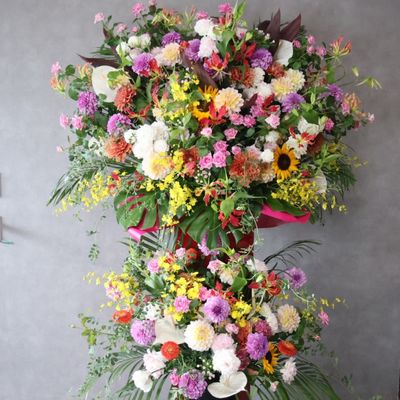 お祝いスタンド花(2段）