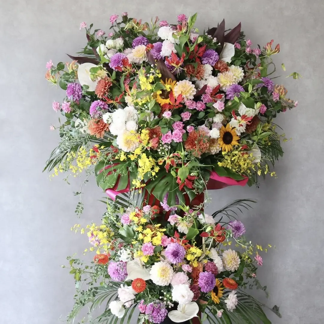 お祝いスタンド花(2段）