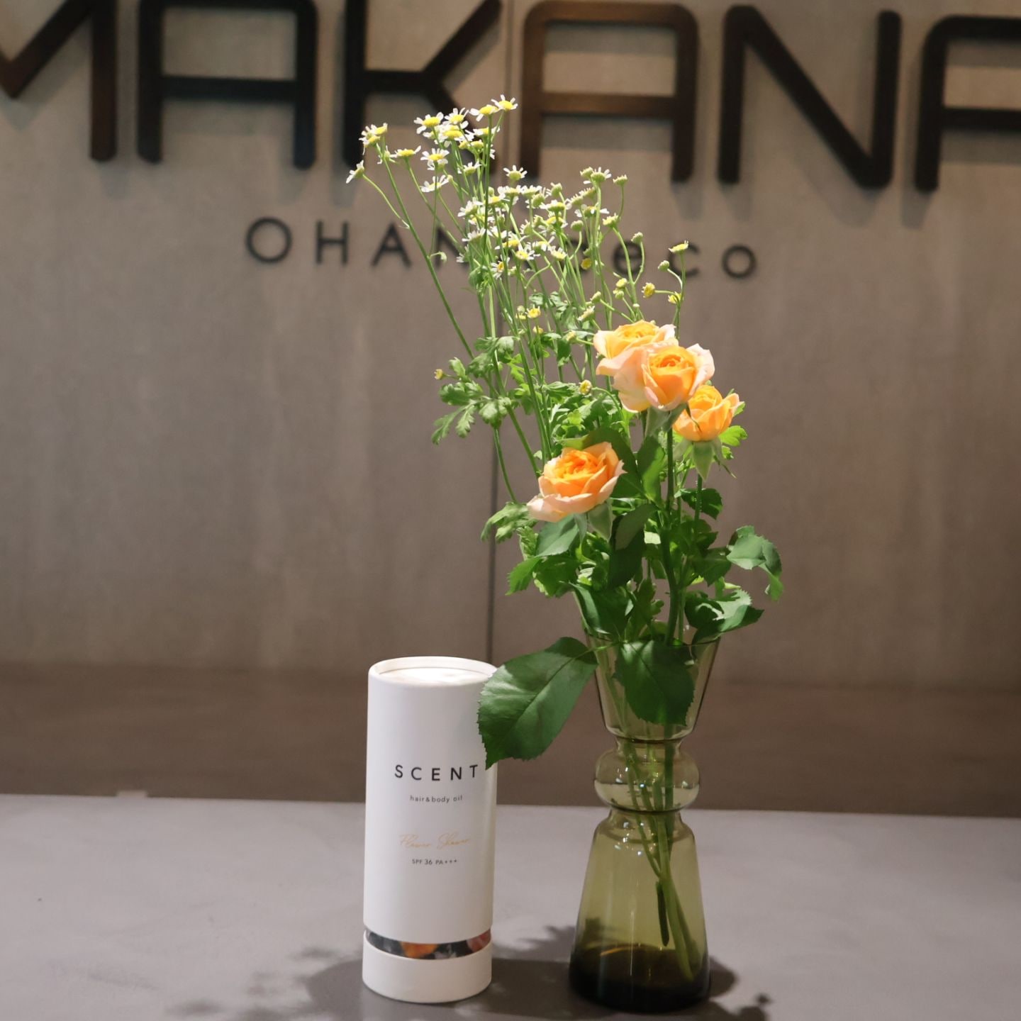１輪挿し hair&body oil　フラワーシャワーの香り