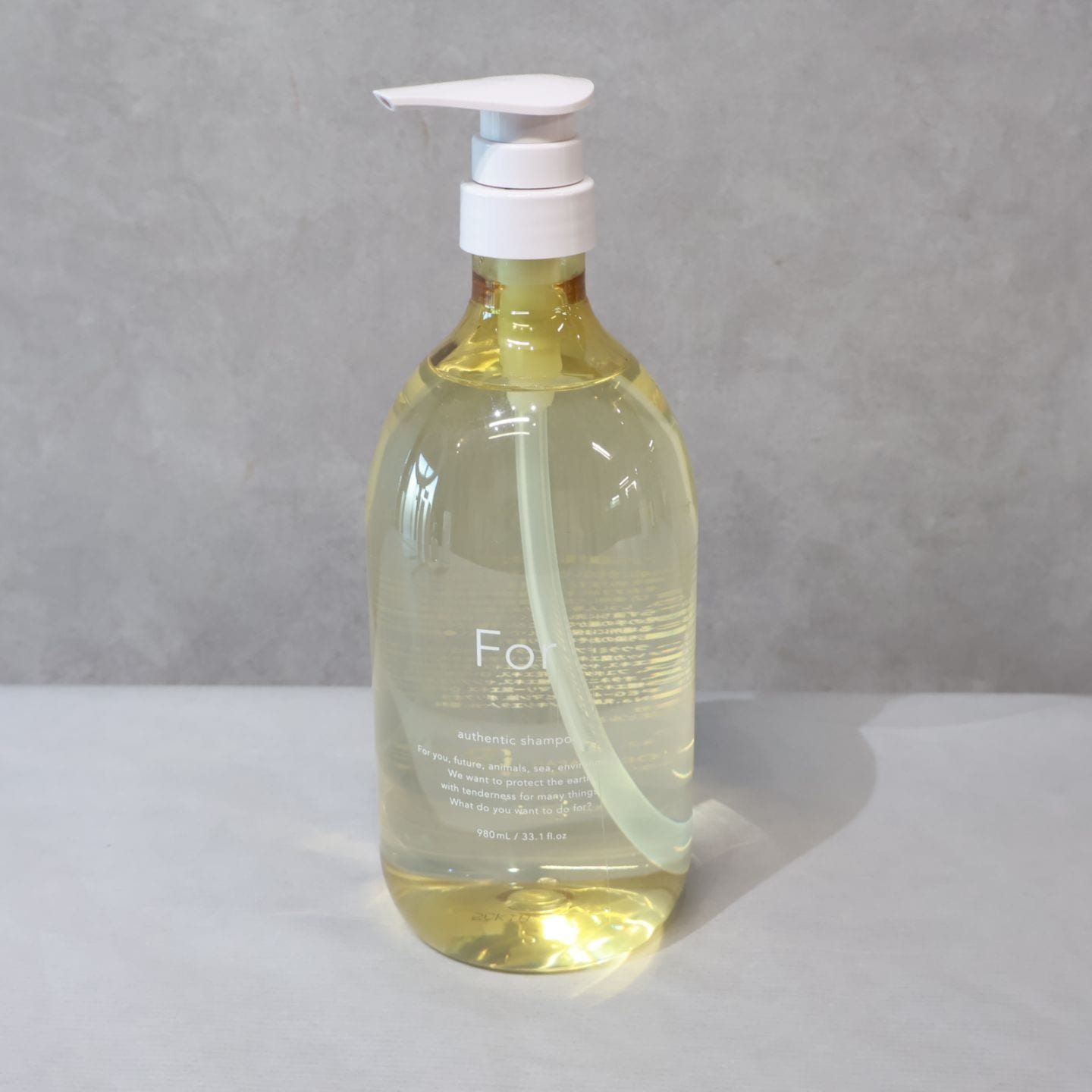 For authentic shampoo 980ml