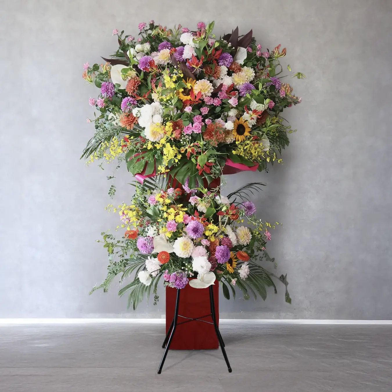 【周年・大型公演向け】主役級フラワースタンド　premium 