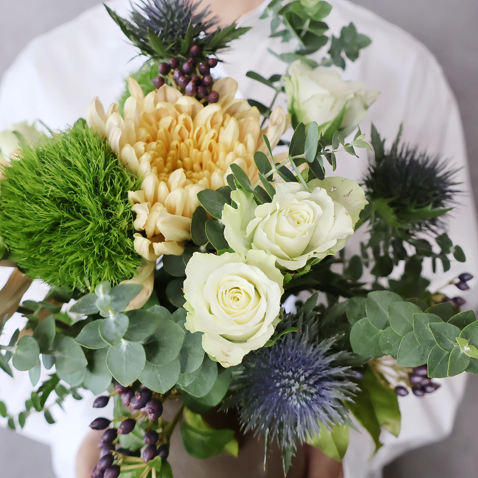 ［9月限定］敬老の日 花瓶付きブーケA