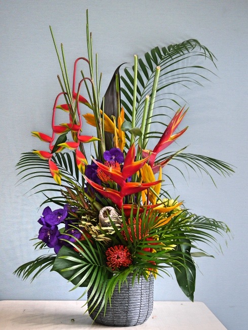 お祝いアレンジメント花（オーダーメイド）