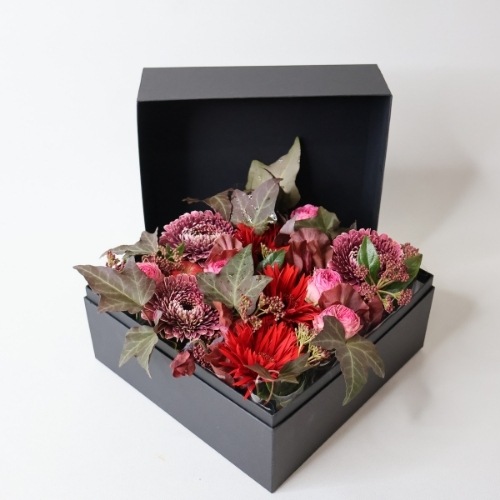 ［２月限定］バレンタインBOXアレンジメント