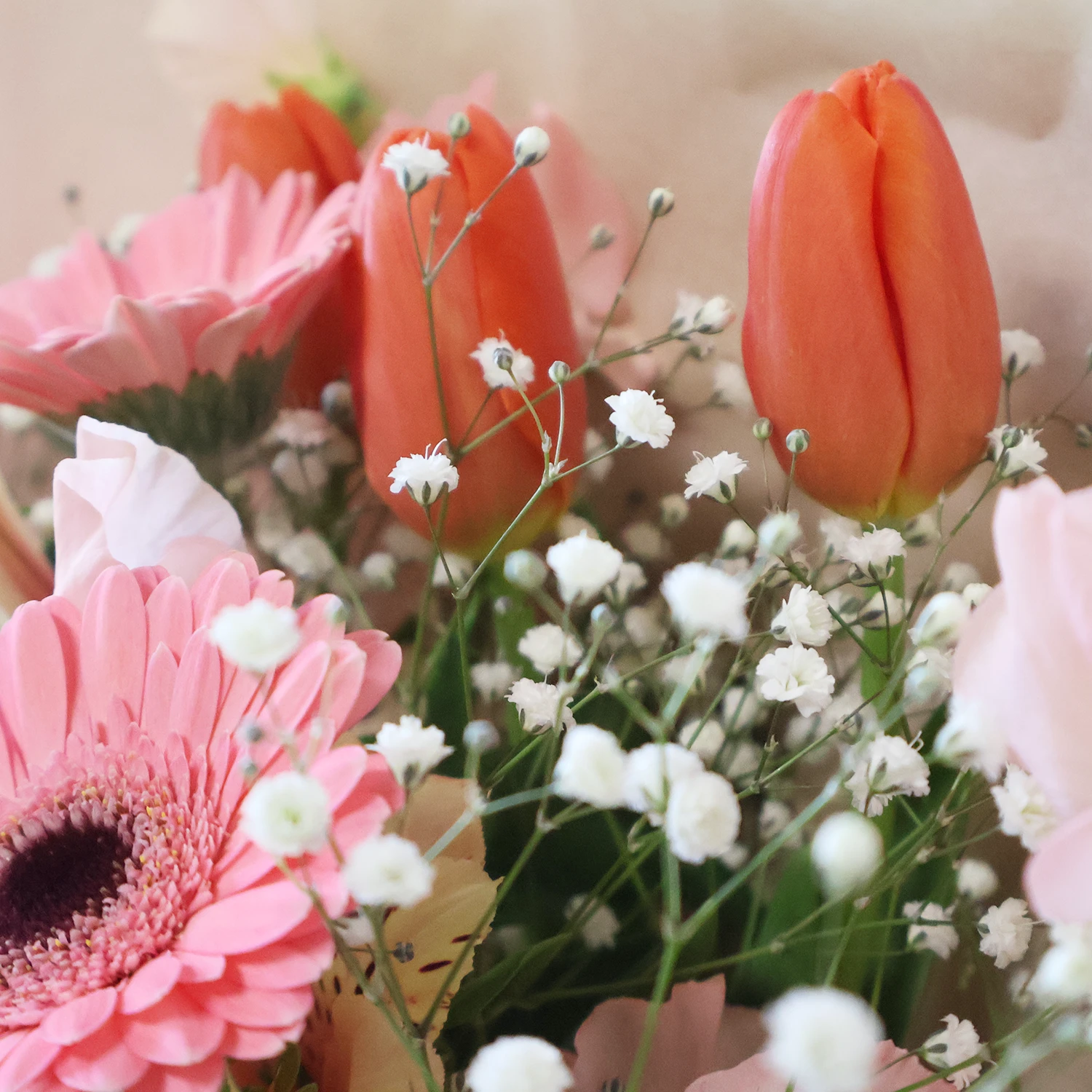 【人気NO.２！】ありがとうの花束 シンプルブーケ