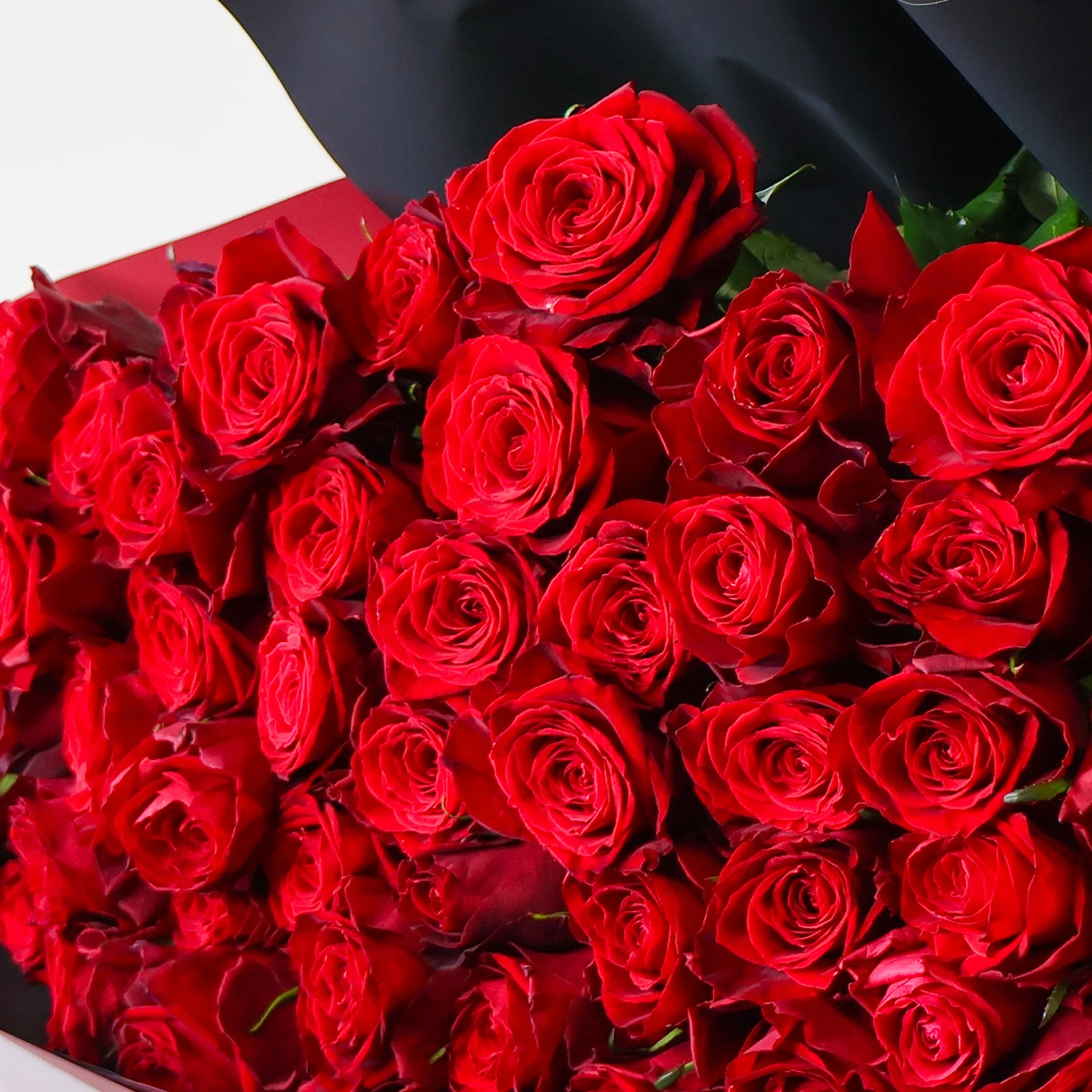 【還暦祝いに】60本のバラの花束