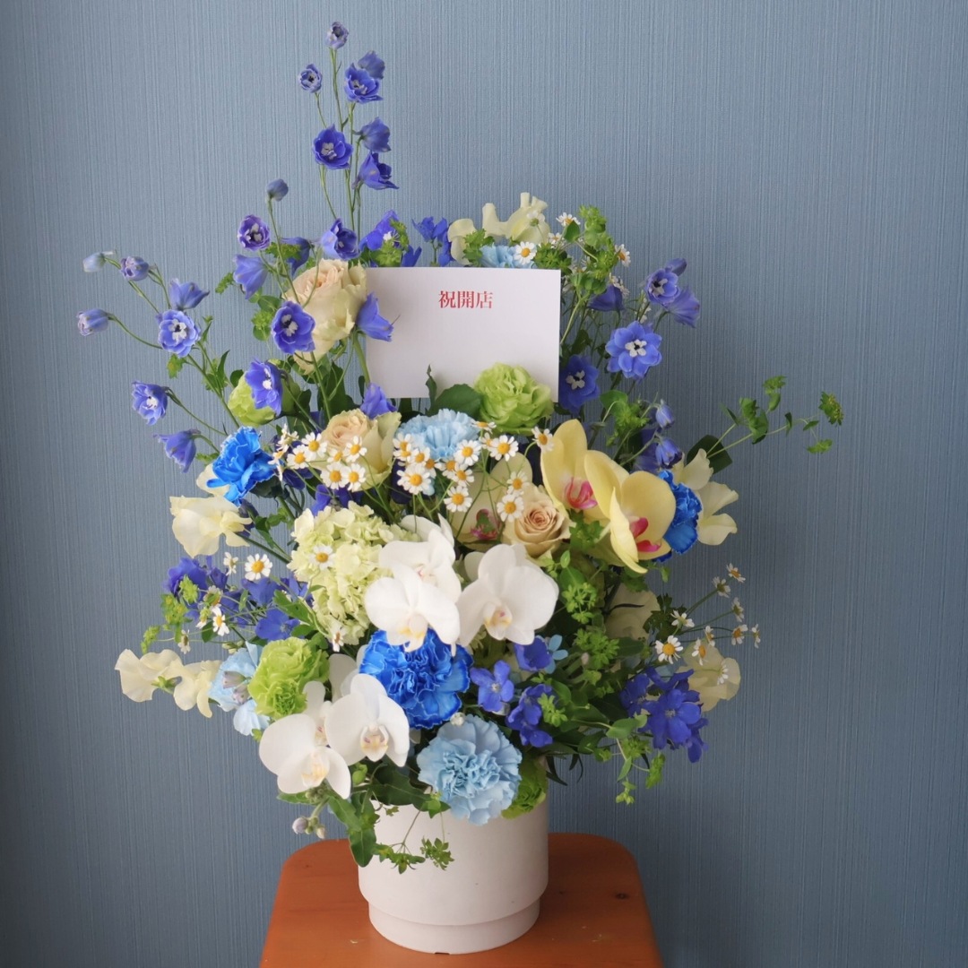 お祝いアレンジメント花2L（ロング）