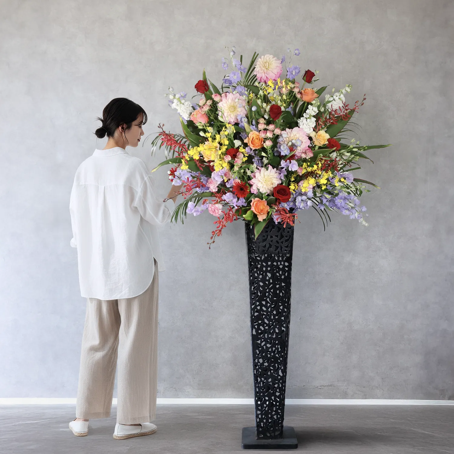 【開店祝い】迷ったらこれ！ ベーシックフラワースタンド