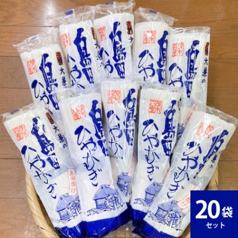 島田ひやむぎ20袋