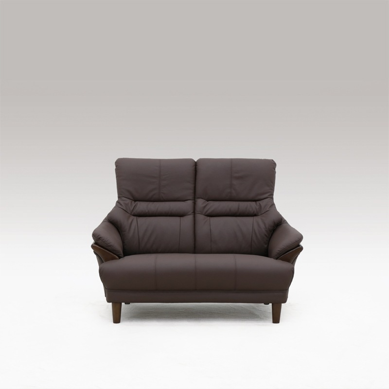 れい R216 国産レイコージャパン 2Pソファ、本革 幅155cm