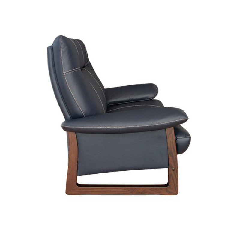 ASAHI アサヒ 2人掛けソファ 2Pソファ レザー 革張り アサヒ】 2人掛け