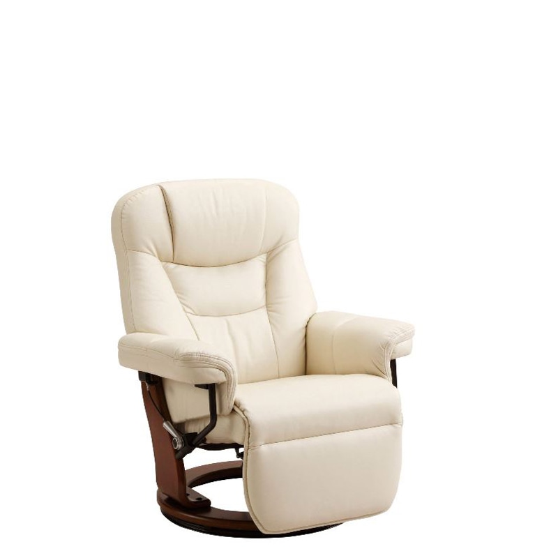 【美品】① タマリビング　ニース　回転式リクライニング　パーソナルチェア タマリビング パーソナルチェア ニース アイボリー 無段階