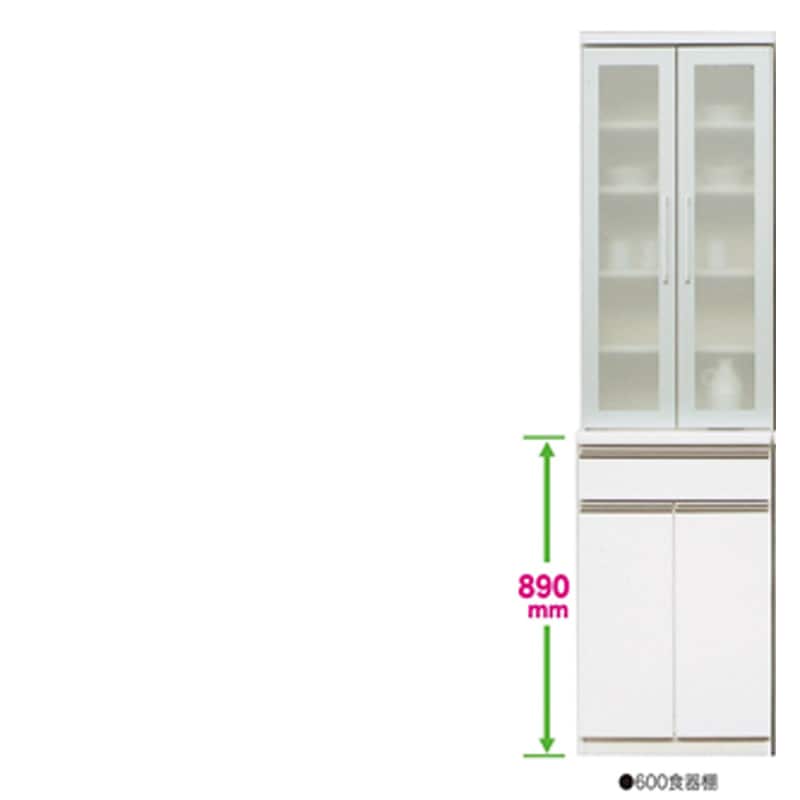 松田家具】 食器棚 ラッキー600 | Ohkawa ONLINE SAITAMA