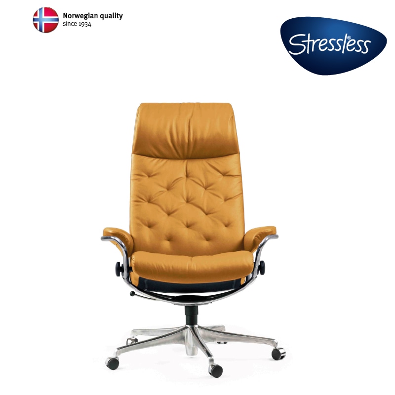 Stressless レッド スイベルチェア