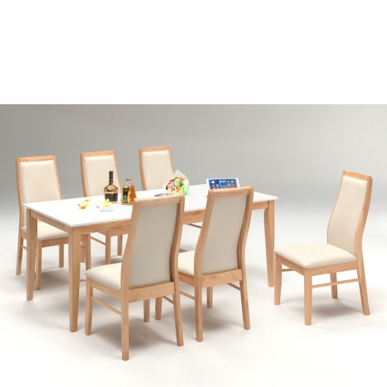 新城家具販売】 6人掛けダイニングセット オセロ 幅170cm | Ohkawa