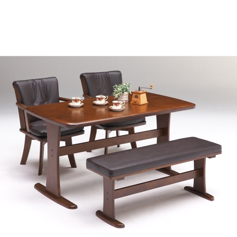 新城家具販売】 4人掛けダイニングセット ビオラ 幅140cm | Ohkawa