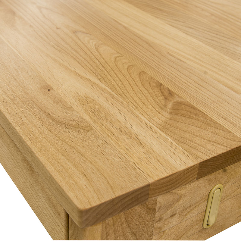 堀田木工所】 デスク カルロ3014 幅100cm アルダー材 国産家具